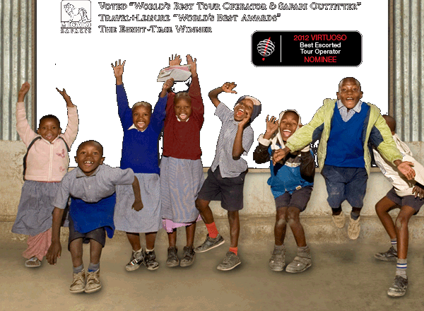 Voted 'World's Best Tour Operator & Safari Outfitter' Travel+Leisure 'World's Best Awards' The Eight-Time Winner - 2011 Virtuoso Best Escorted Tour Operator Nominee