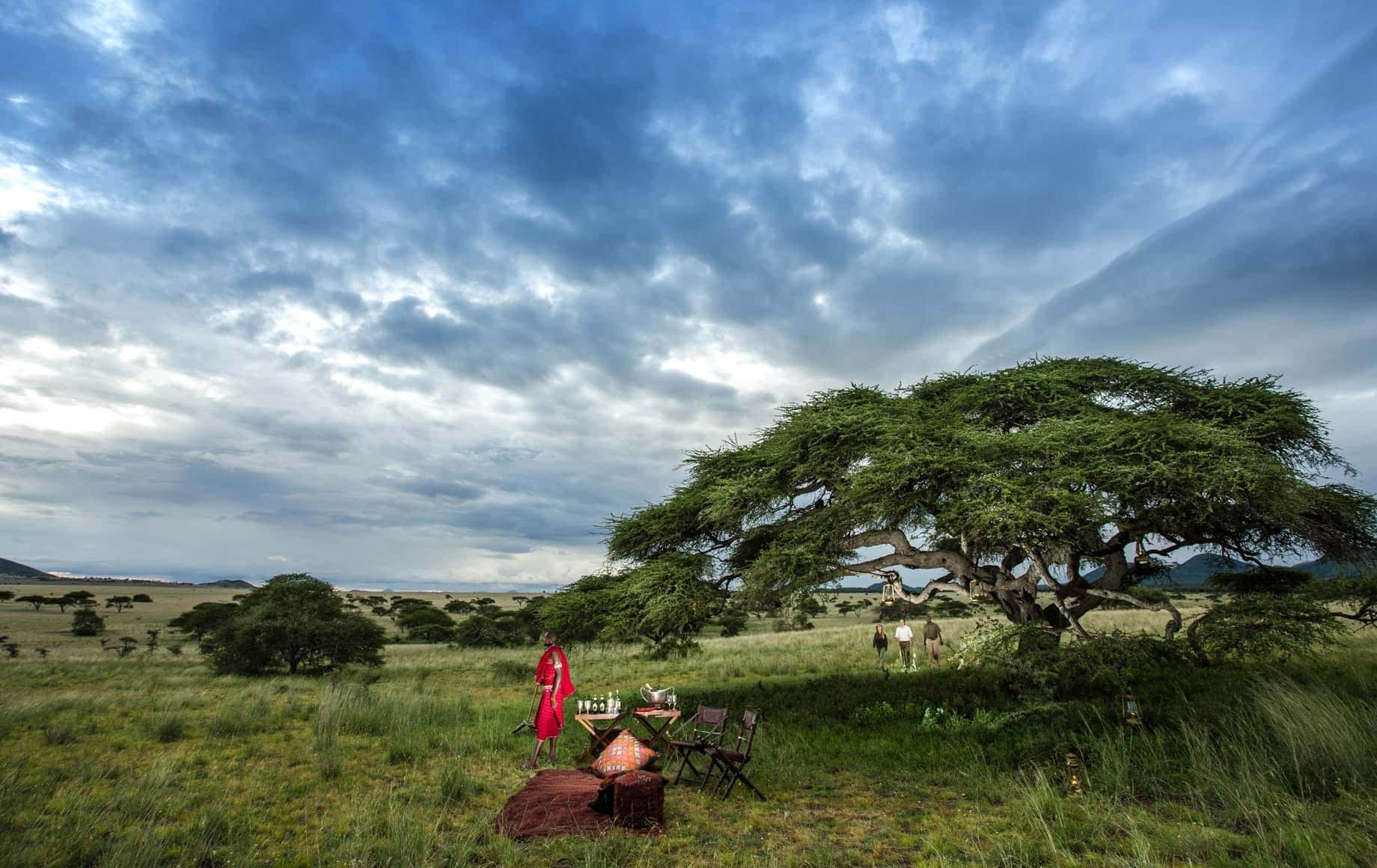 Picnic with Amazing Skyview of Chyulu Hills