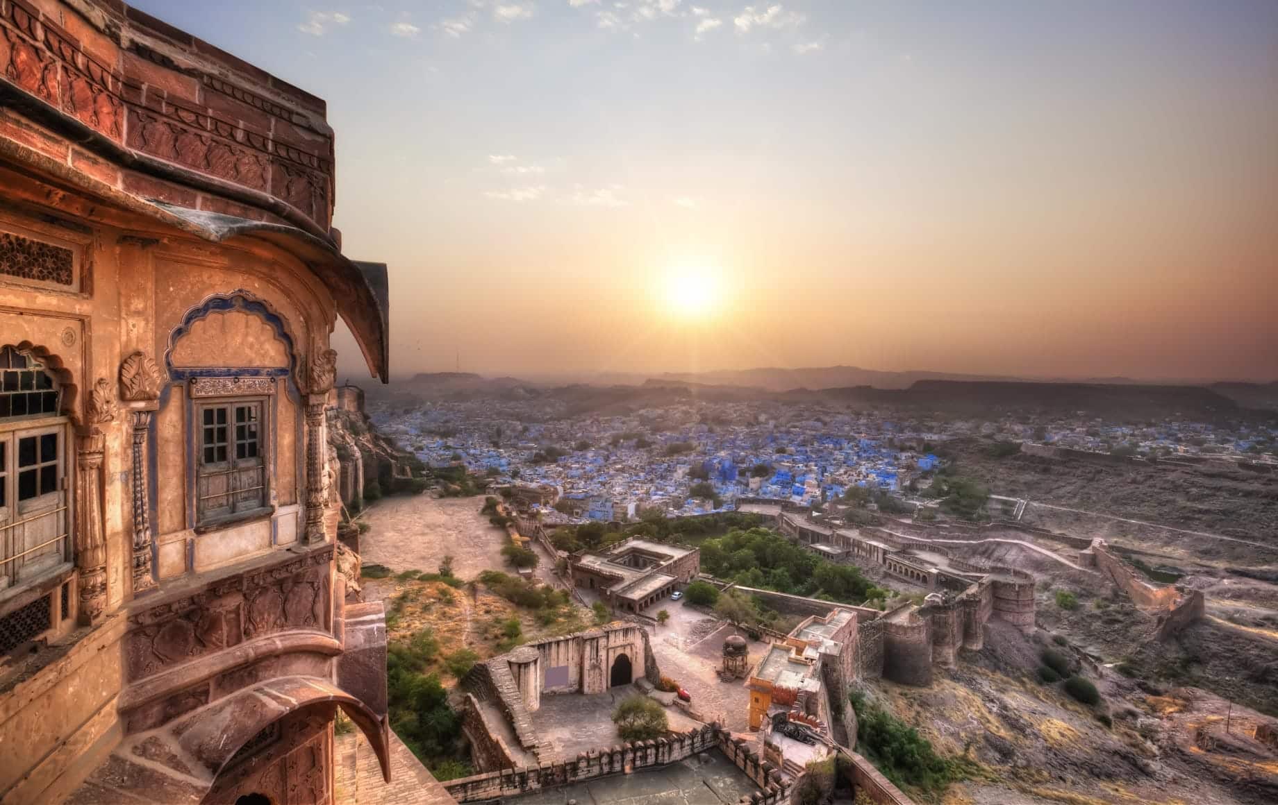Sunset at Jodhpur, Rajasthan