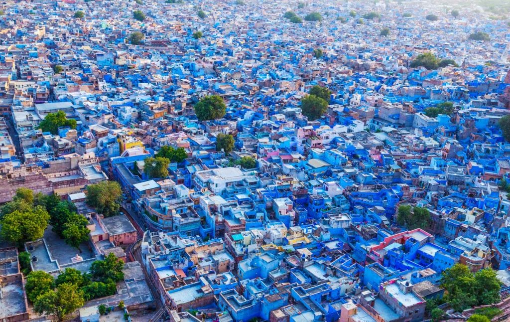 Blue City, Jodhpur, India