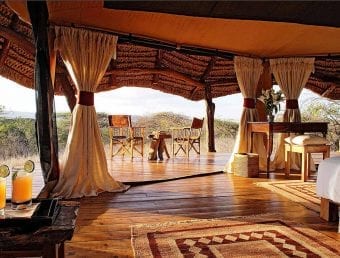 Lewa Safari Camp interior