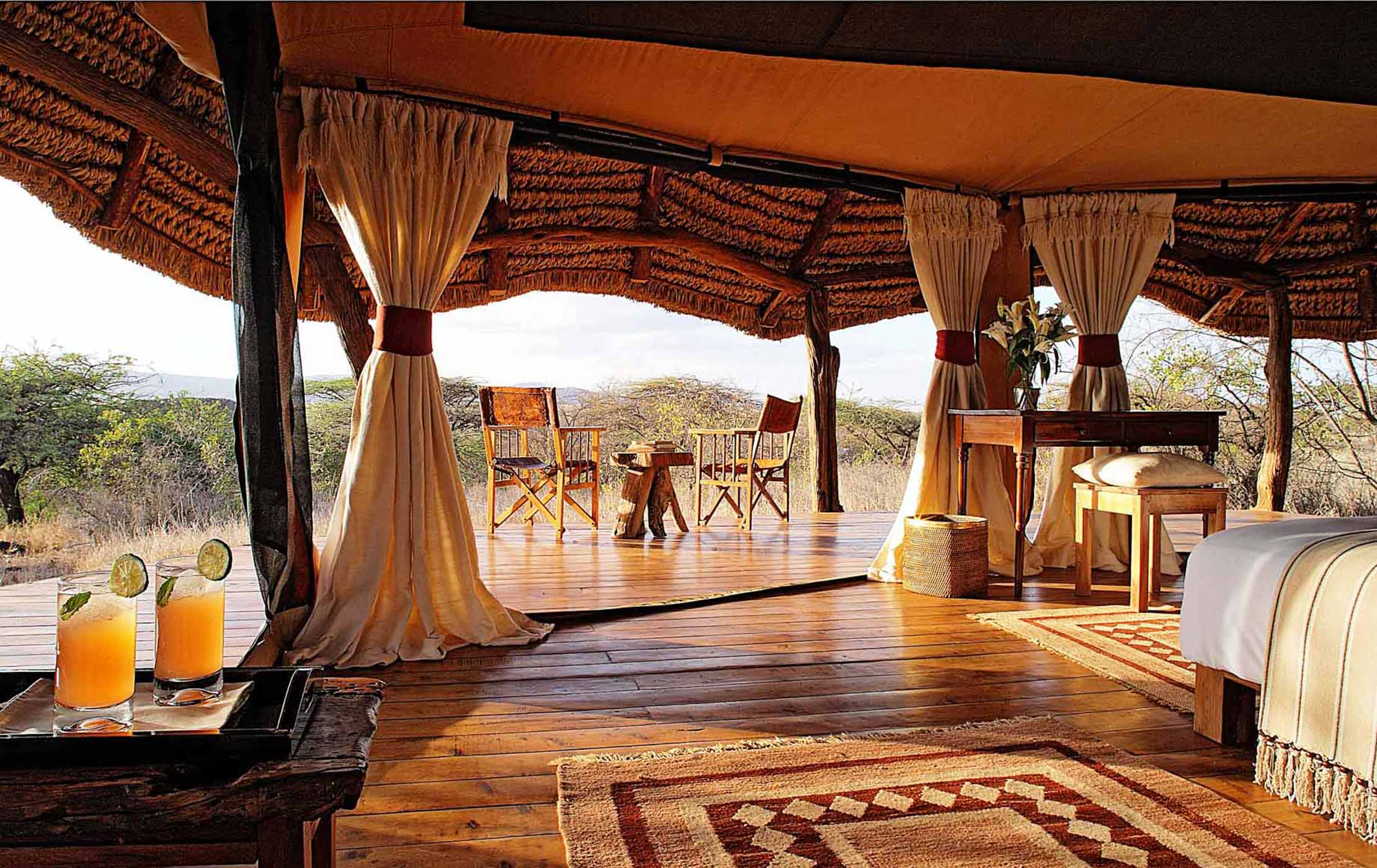 Lewa Safari Camp interior