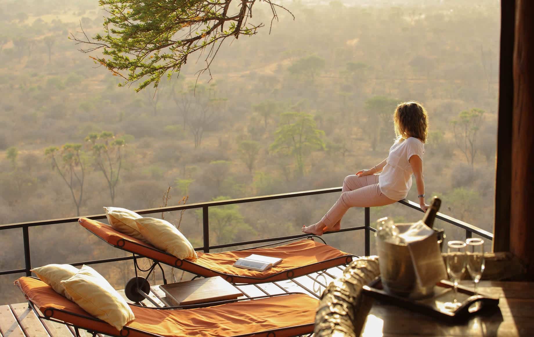Peaceful view at Meru National Park, Kenya