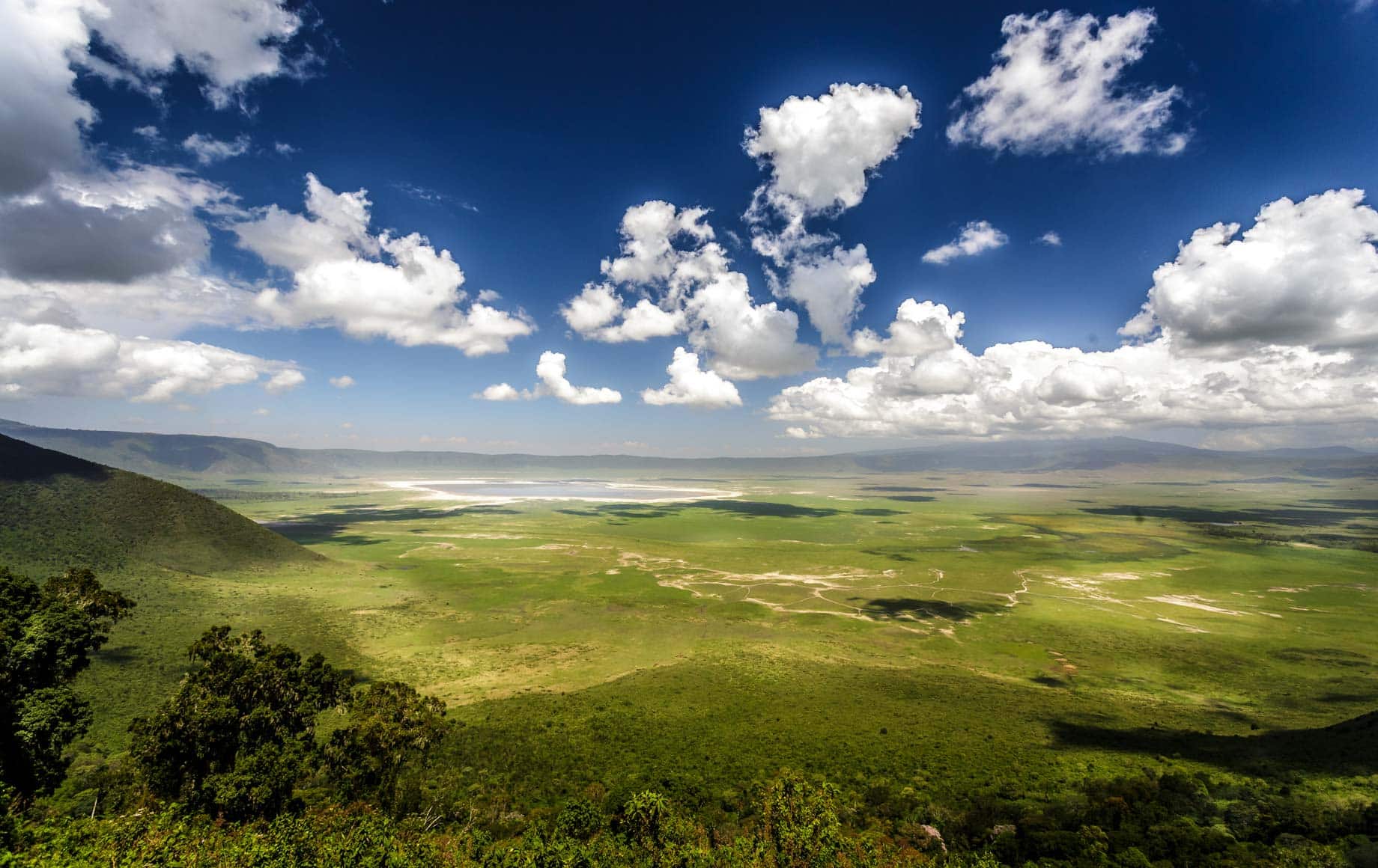Beautiful view Ngorongoro Conservation Area