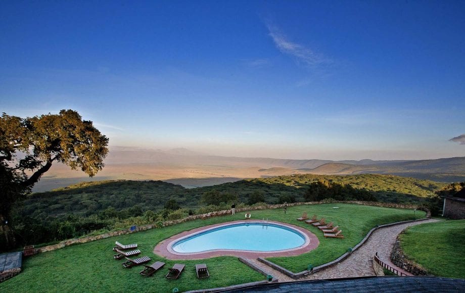 Ngorongoro Sopa Lodge pool