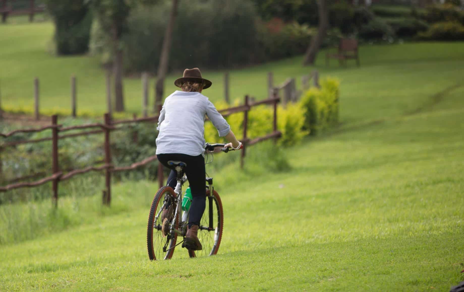 Wine tasting on bike