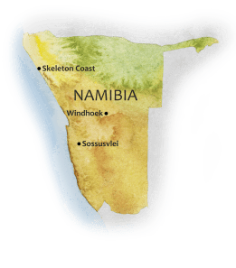 Nambia Map