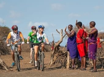 Bikes during Safari