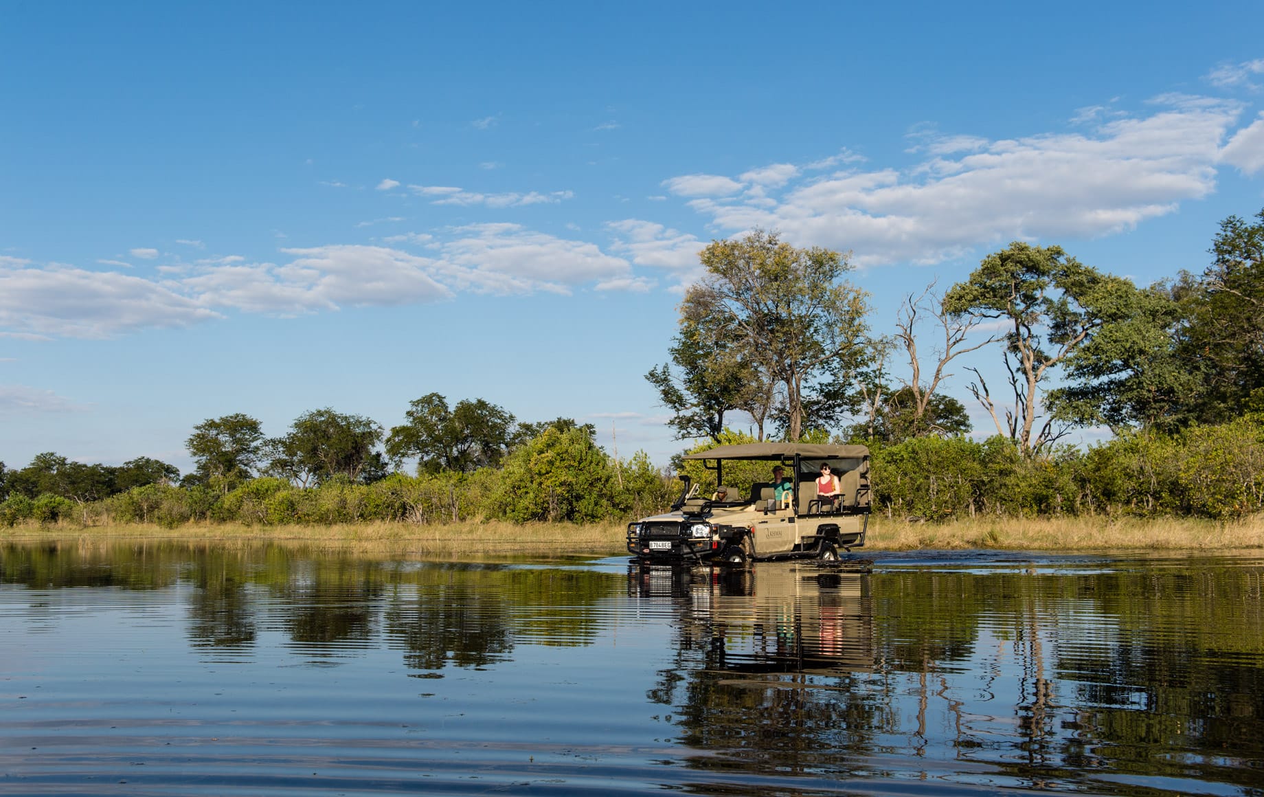 Water vehicles at Sable Alley - Okavango Delta, Botswana‎