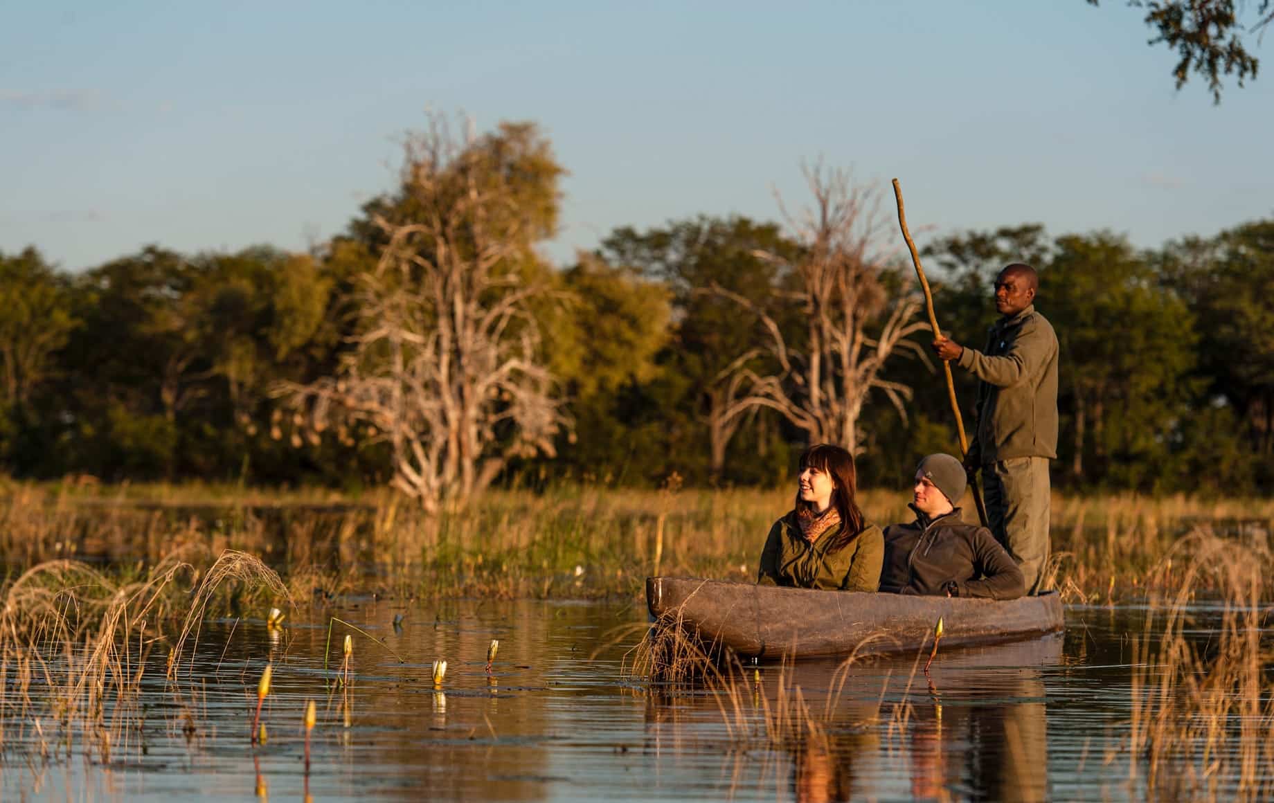 Boat ride at Sable Alley - Okavango Delta, Botswana‎