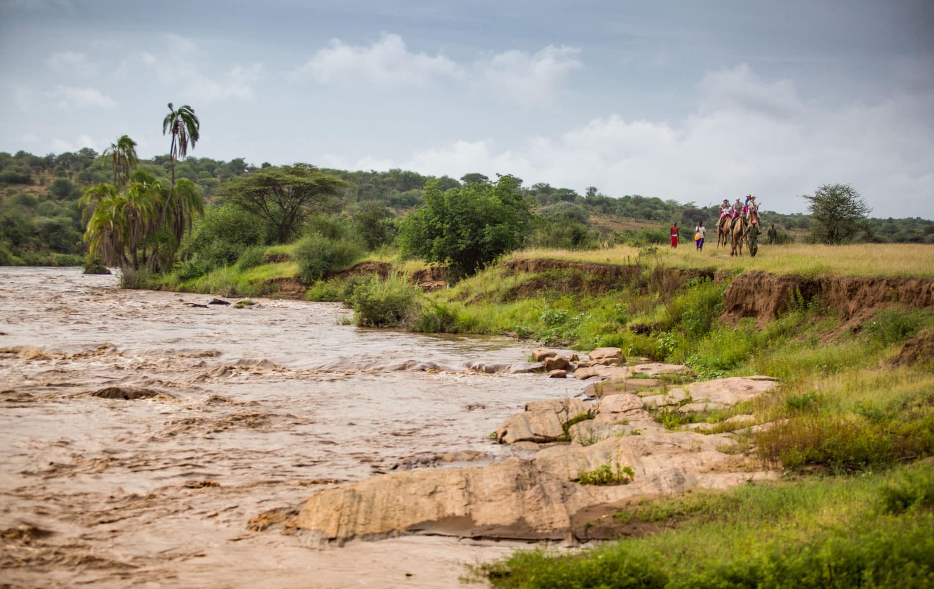 River and plains of Loisaba Conservancy