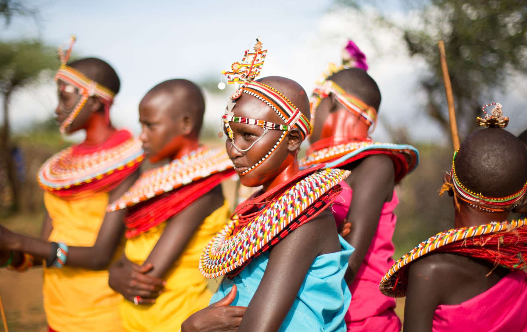 Locals at Loisaba Conservancy