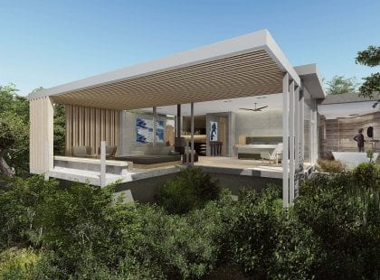 A house on a hill