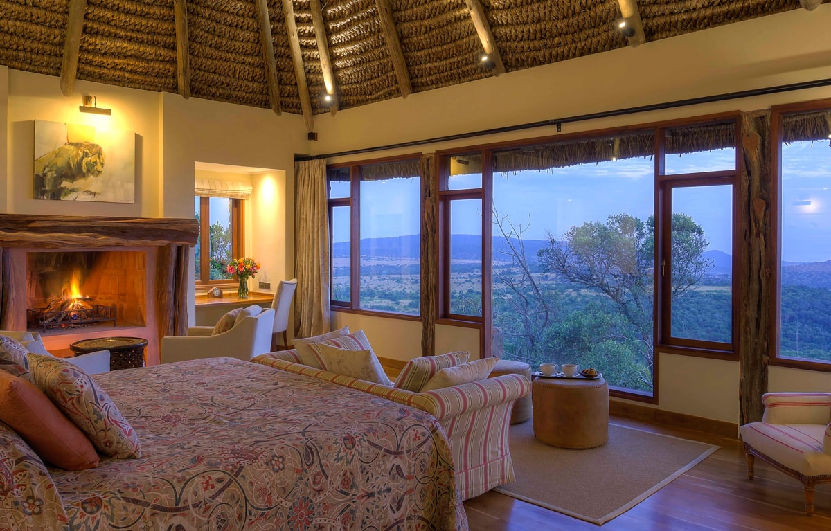 Bedroom view Night
