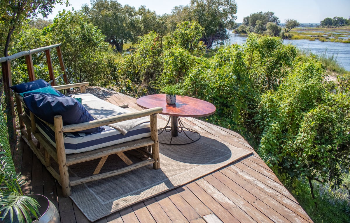 Deck Couch View