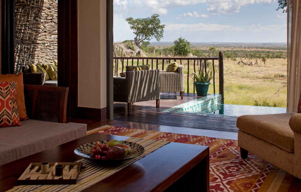 Living Room Table View