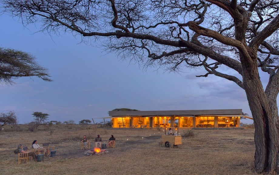 Namiri Plains at dusk